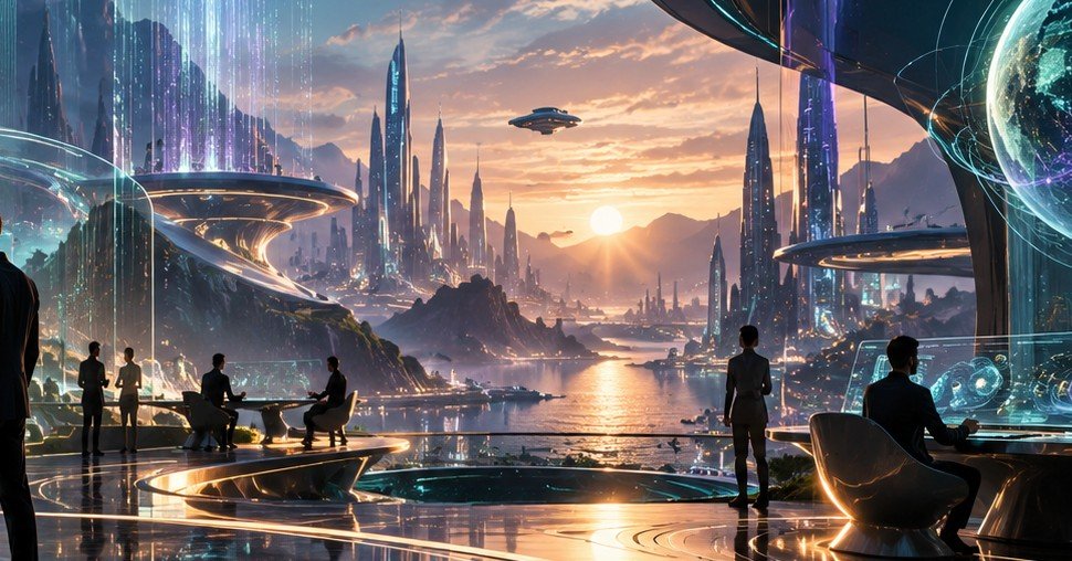 Future-facing digital environments concept